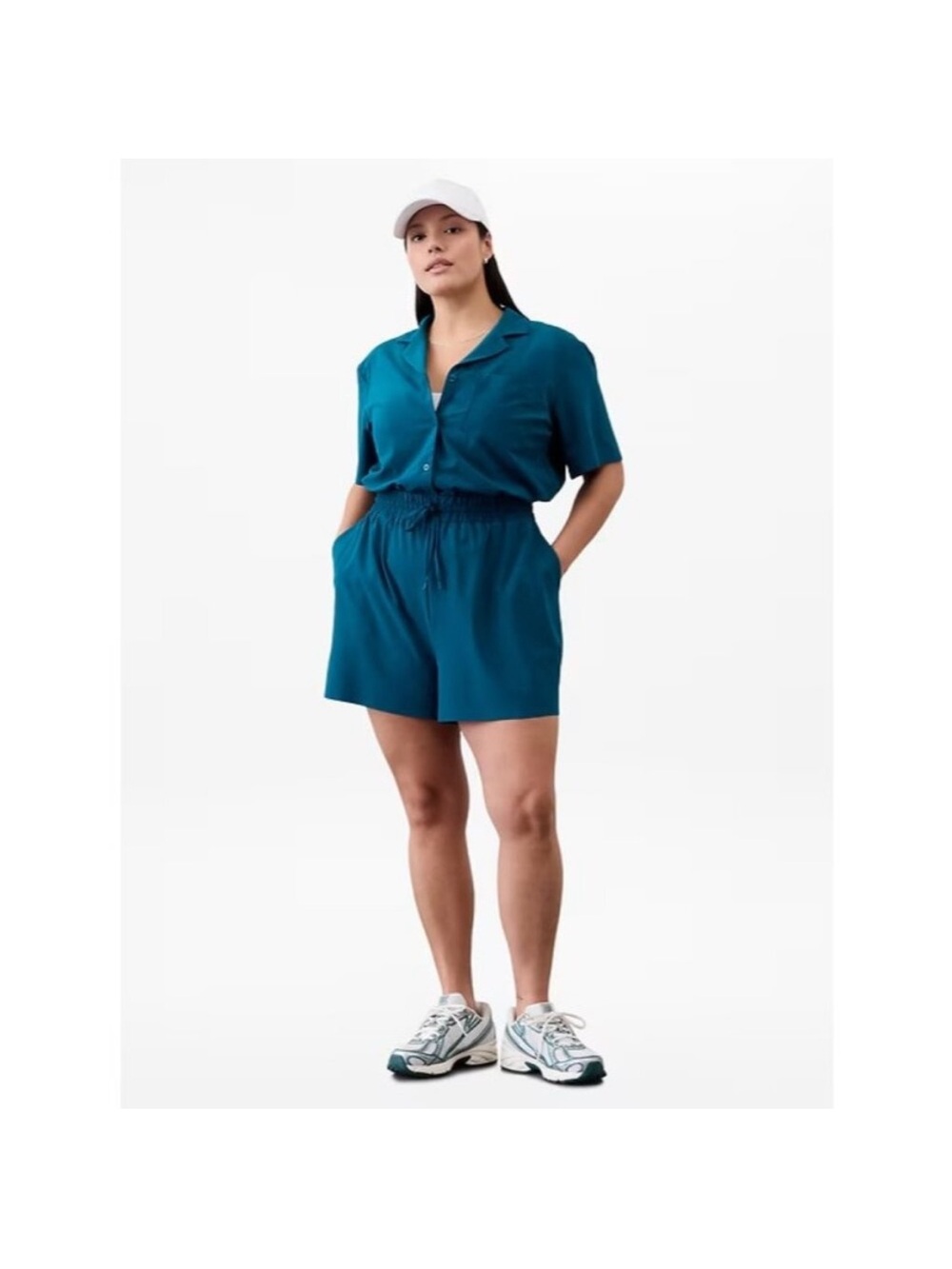 Athleta “The Avenue” Romper, Sz XL T